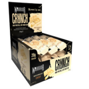 Protein Bars Warrior Crunch - 12 Pack, Smart Low Price Snack - White Chocolate