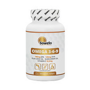 SOWELO OMEGA 3-6-9 Softgels HEALTHY FATTY ACIDS ENRICHED WITH VITAMIN E
