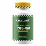 CrazyBulk TESTO-MAX for Strength & Energy Supplement 120 Capsules