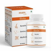 mars by GHC Biotin With Keratin Amino acids & Grape Seed Extract 60 Tablets