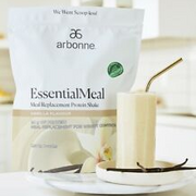 Arbonne EssentialMeal Meal Replacement Protein Shake -Vanilla 30 serving Fizz