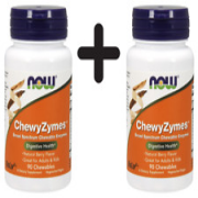 (180 g, 196,66 EUR/1Kg) 2 x (NOW Foods ChewyZymes - 90 chewables)