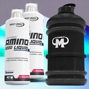 Best Body Nutrition Amino Liquid 5000 2 x 1 L  + Mammut Trink Gallone 28,00€/L