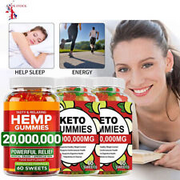 Keto Gummies for Weight & Fat Loss, Belly Fat Burner - 60 High Strength -UK