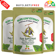 Olive Leaf Extract Capsules 10000mg(400mg Oleuropein)-Weight Control & Immunity