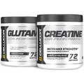 Cellucor Creatine & Glutamine Bundle, Creatine Monohydrate 72 Servings + Glutamine Powder 72 Servings
