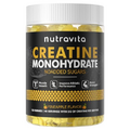 Nutravita Creatine Monohydrate Gummies for Men & Women-5g of Creatine Monohydrate per Serving - Sugar Free,Vegan,Pineapple Flavor, 120 Count