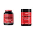 MuscleMeds Carnivor Beef Protein Isolate Powder and Nitrotest Pre-Workout Supplement, 72 Ounce and 30 Servings