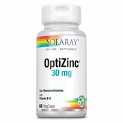 Solaray OptiZinc 30mg | Supports Immune & Endocrine Systems & Cellular Health w/