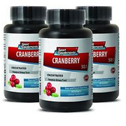 Urinary Tract Infections - Cranberry Extract 50:1 - Detox Your Body Pills  3B