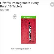 Liftoff® Pomegranate-Berry Burst 10 Tablets 2X Pack Of 2