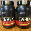 2X Optimum Nutrition Gold Standard 100% Whey 2lbs. Protein Powder  Banana Cream