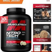 Advanced Muscle-Building Formula - Nitro-Tech Vanilla Cream Protein Powder