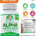Gluten-Free Alpha-Lipoic Acid for Blood Sugar Regulation - 120 Veggie Caps
