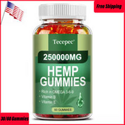Extra Strength Herbal Gummies for Sleep, Calm, Anxiety, Inflammation & Pain