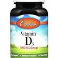 Carlson Laboratories Vitamin D Natural 1000 IU 100 Softgel