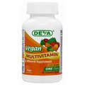 Vegan, Multivitamin Iron Free 90 Tab By Deva Vegan Vitamins