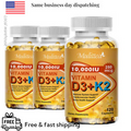 120 Capsules Vitamin D3 K2 Supplement Immune System Bones& Muscle Health Support