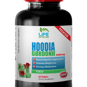 Digestive System Health - Hoodia Gordonii 2000mg - Fat Burner for Women & Men 1B