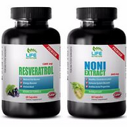 anti-aging regimen - RESVERATROL – NONI COMBO 2B - resveratrol life extension