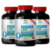 glucosamine sulfate - Glucosamine & MSM 3200mg - bone health supplement 3B