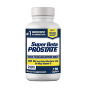 Super Beta Prostate Male Supplement with 250 mg Beta-Sitosterol - 120 Caplets