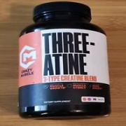 Crazy Muscle Three-atine - Premium 3x Creatine Capsules - Pre/Post Workout &...