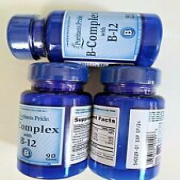 PP Vitamin B Complex 3 bottles x 90=270 Tablets FAST FREE SAME DAY SHIPPING