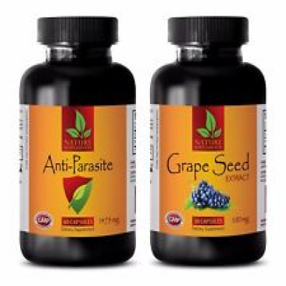 Antioxidant supplement for men - ANTI PARASITE – GRAPE SEED EXTRACT COMBO