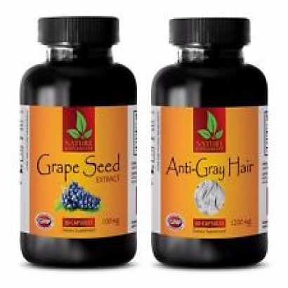 Immune formula - GRAPE SEED EXTRACT - ANTI GRAY HAIR COMBO - grape seed 300mg