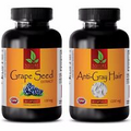 Metabolism diet - GRAPE SEED EXTRACT - ANTI GRAY HAIR COMBO - grape seed rich