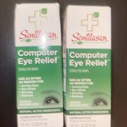 2 Similasan Computer Eye Relief Homeopathic - 0.33 fl oz
