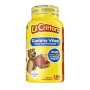 Lâ€™il Critters Gummy Vites Daily Gummy Multivitamin for  C D3 for Immune Sup