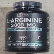 L-Arginine 3000mg By Basic Greens - 150 Tablets  Larger- New & Sealed Exp. 04/25