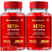 (2 Pack) Keto Novofit ACV, Keto Novofit ACV Gummies Weight Loss (120 Gummies)