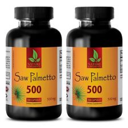 Hair loss pills for men - SAW PALMETTO 500 EXTRACT - saw palmetto capsules -2Bot