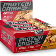 Protein Crisp Bar, Protein Snack Bars, Crunch Bars with Whey Protein and Fiber,