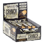 Warrior Crunch Protein Bar 12 Bars | 5 Flavors | Milk Collagen Soy Protein Blend