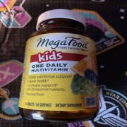 MegaFood Kids One Daily Vitamin 60 Tablets Dairy-Free, Gluten-Free, Soy-Free,