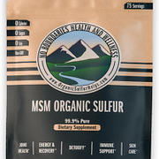 MSM Organic Sulfur Crystals by No Boundaries Health and Wellness –