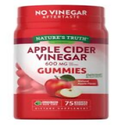 Apple Cider Vinegar Vitamin Gummies Natures Truth 75ct Detox Weight Loss Cleanse
