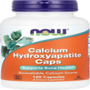Supplements, Calcium Hydroxyapatite Caps, Supports Bone Health*, 120 Capsules