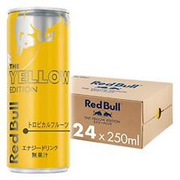 Red Bull Energy Drink YELLOW Edition tropical fruits Flavor 250m x 24 bottles