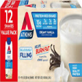 Atkins Creamy Vanilla Protein Shake, Keto Friendly, 12 Count