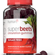 Superbeets Sugar-Free Nitric Oxide Circulation Gummies - Blood Pressure Support