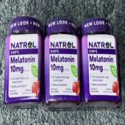 Pack of 3 - Natrol Melatonin 10 Mg Strawberry Flavor - 90 Gummies (270 Total)