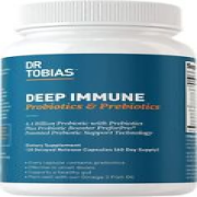 Dr Tobias Deep Immune Probiotics & Prebiotics Capsules, 120 Ct EXP:10/24 #CR B62