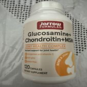 Jarrow Formulas Glucosamine + Chondroitin 120 Caps Exp 1/26