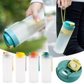 550ML Single Layer Plastic Water Cup Protein Powder Shaker Bottle With String