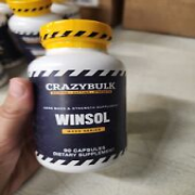 Official Crazybulk Winsol Lean Mass and Strength Supplement Bulking Cutting NEW